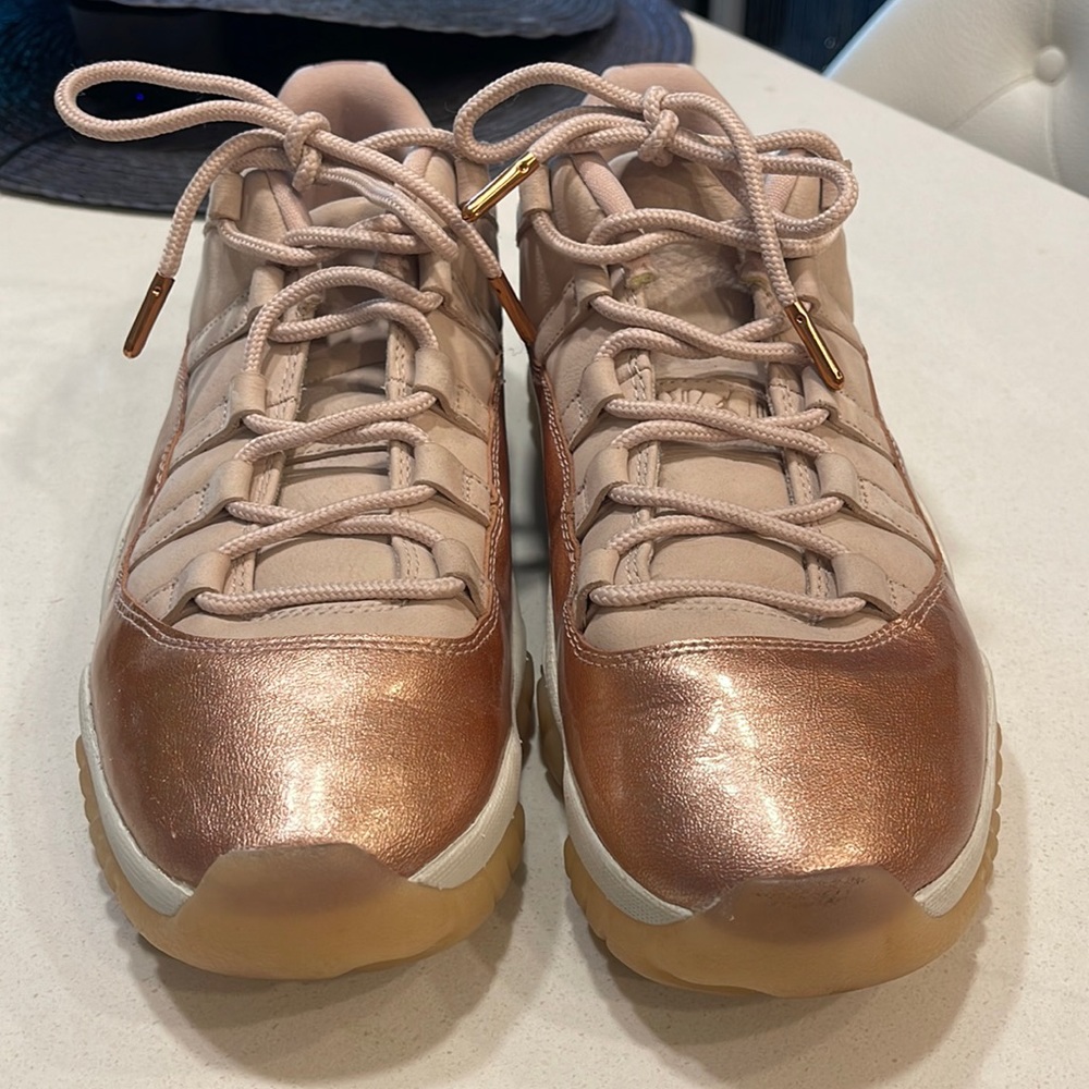 Jordan 11 Rose Gold Low Tops